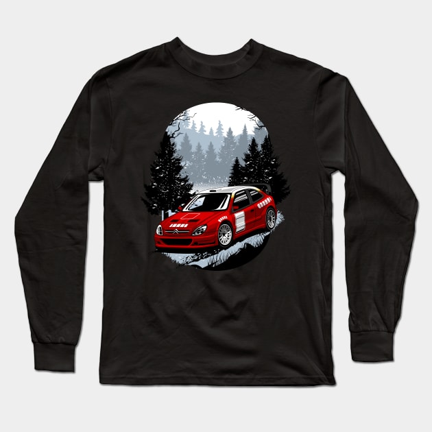 Xsara WRC 2001 Long Sleeve T-Shirt by pujartwork